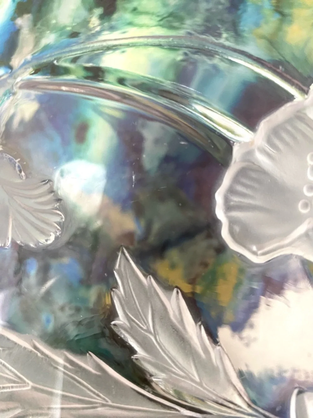 Mikasa Studio Nova Walther Glass Oval Low Bowl Platter - Picture 10 of 12